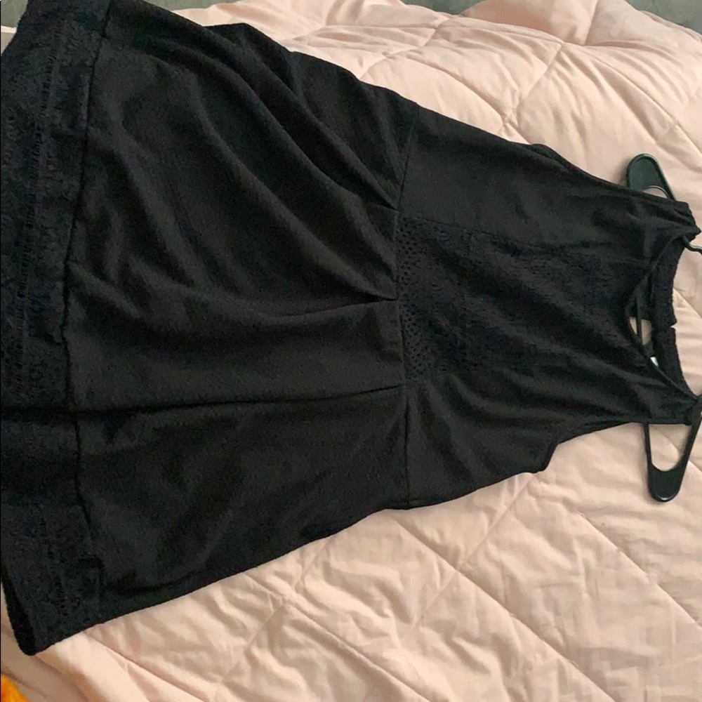 Black summer dress